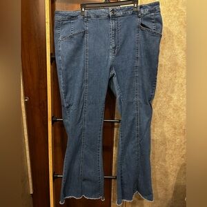 True Craft | Blue Flare Women's Jeans | 24